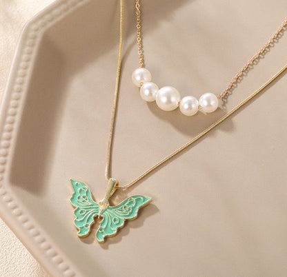 Butterfly Chain Necklace