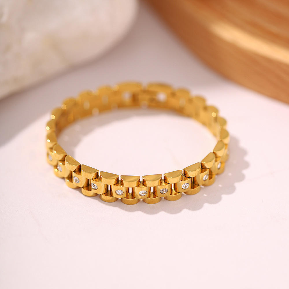 Studded Zircon Bracelet