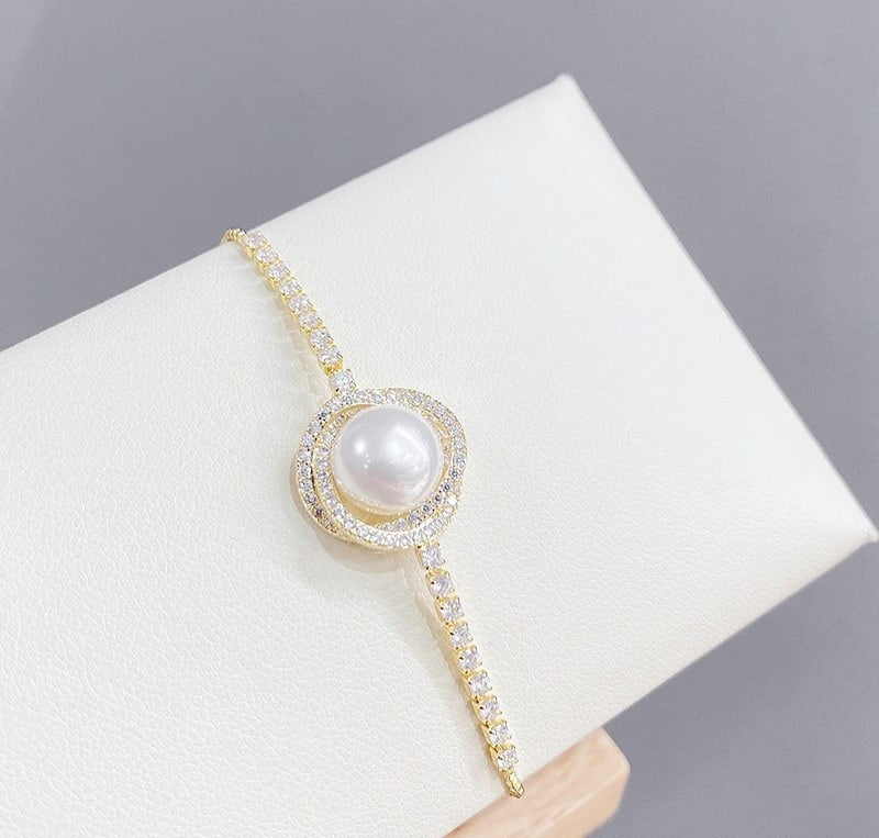 Pearl Bracelet Adjustable