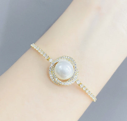 Pearl Bracelet Adjustable