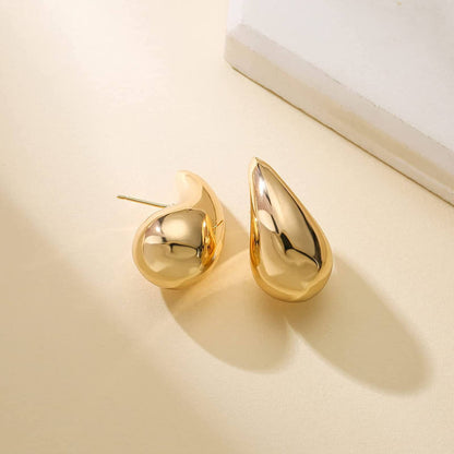 Water Drop Stud Earrings