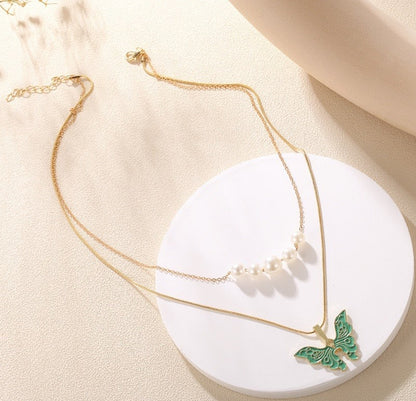 Butterfly Chain Necklace