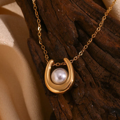 Imitation Pearl Pendant