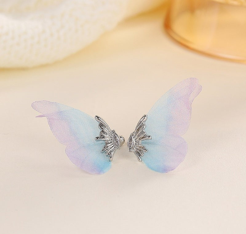 Butterfly Ear Cuff Pair