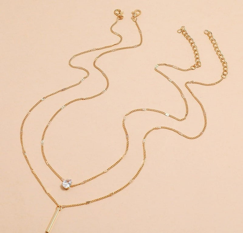 Piller Layered Necklace