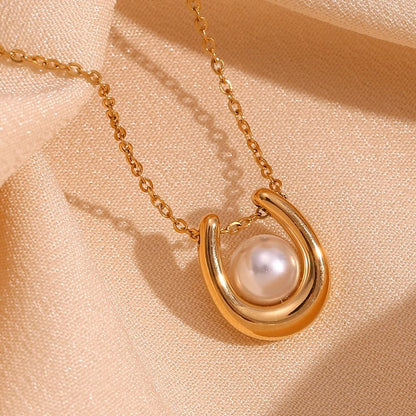 Imitation Pearl Pendant